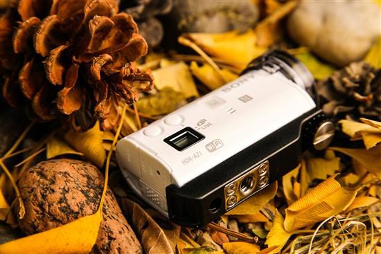 超小体型的运动DV 索尼AZ1外观美图赏