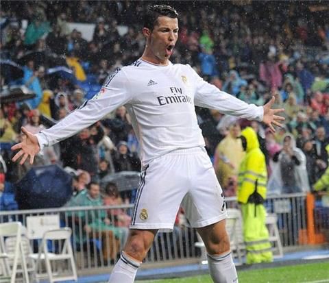 C罗破门贝尔2射1传皇马5-0胜