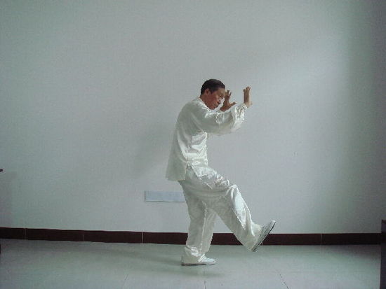 [连载]李仁平讲开合太极拳 四十二式 右蹬脚(四十四)